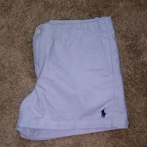 Baby blue Ralph Lauren shorts